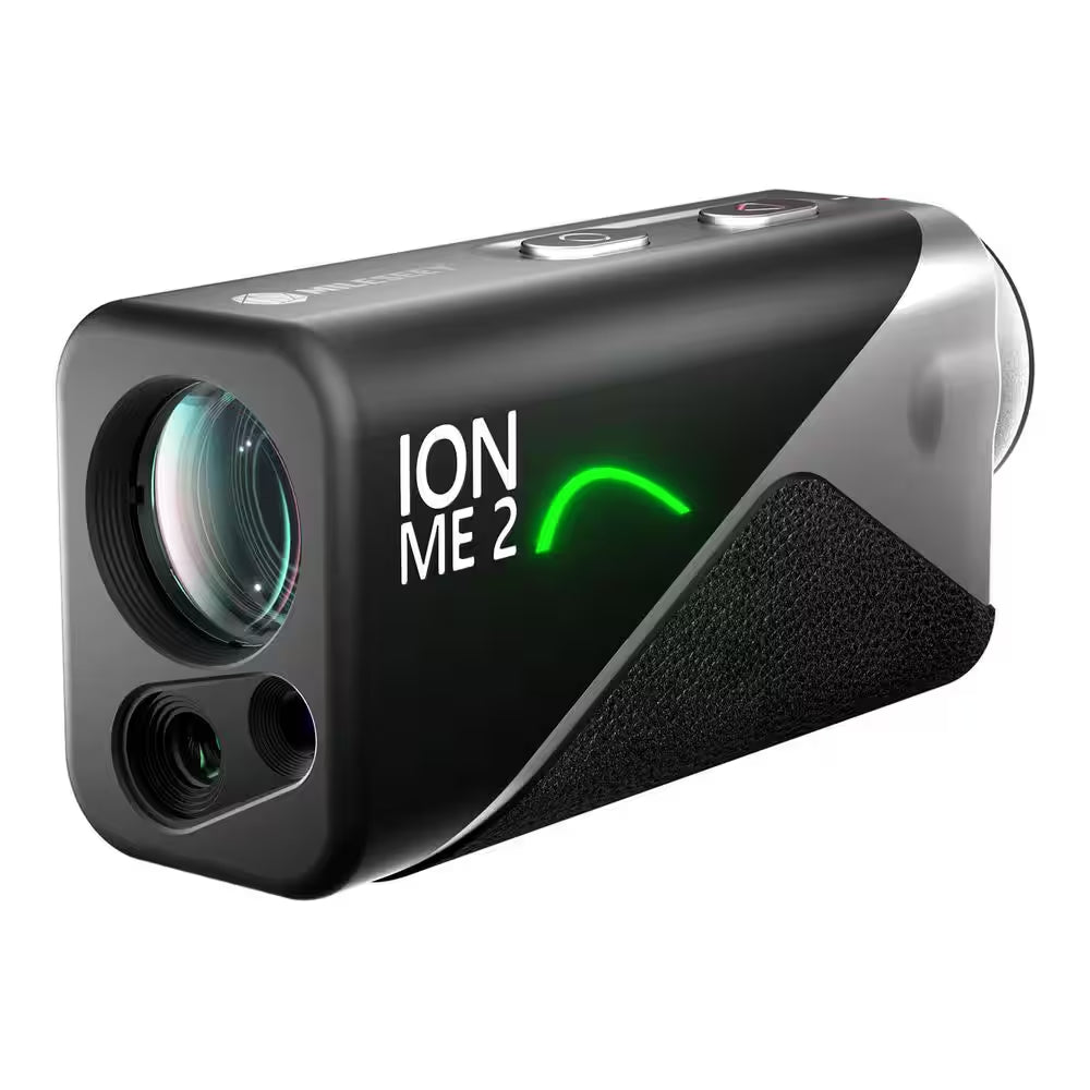 IONME2 Golf Rangefinder, OLED Display Golf Range Finder with Slope, 500 Yards, Pin Seeking, Magnetic, Compact Design